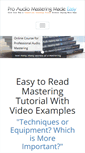 Mobile Screenshot of masteringtuition.com